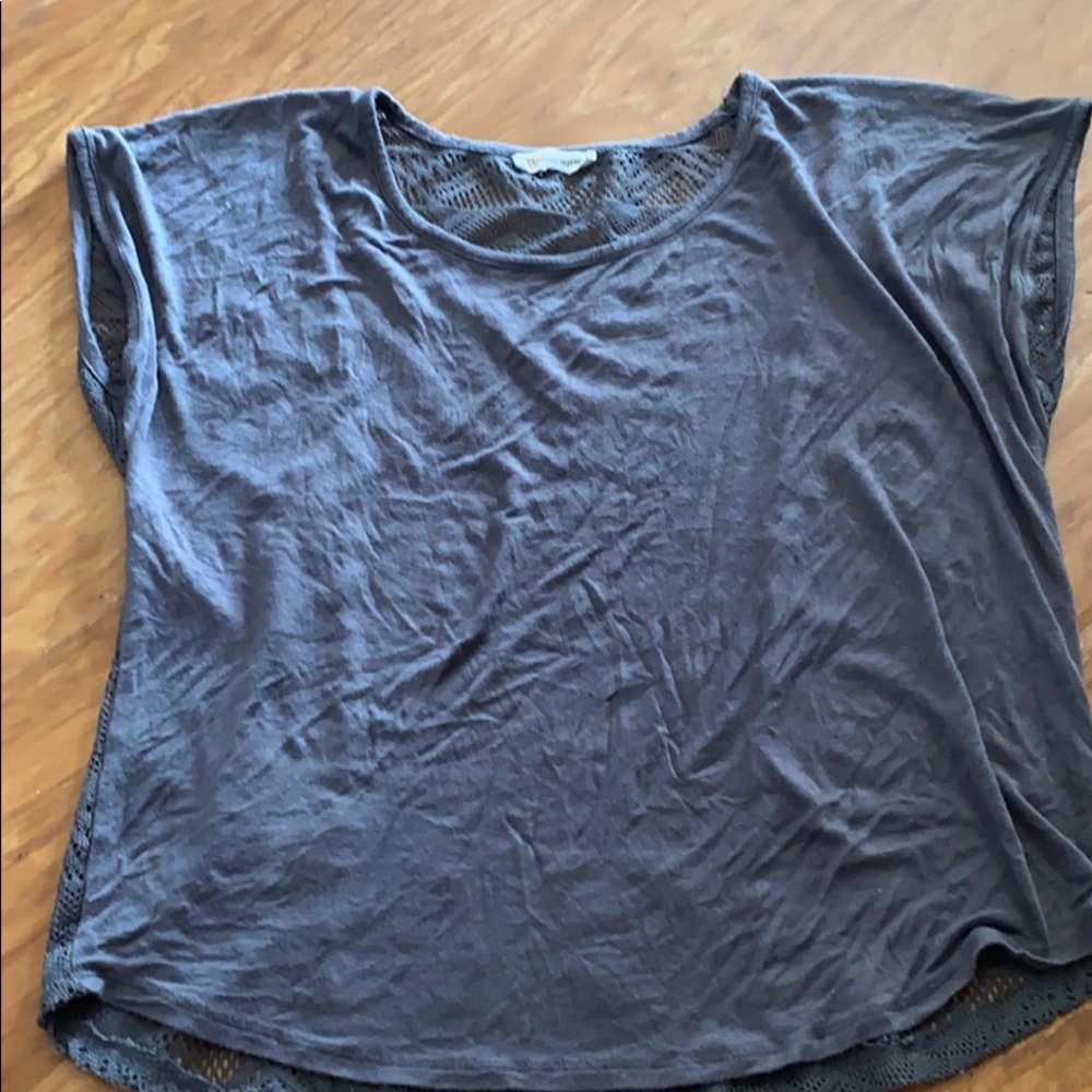 Charcoal blouse
